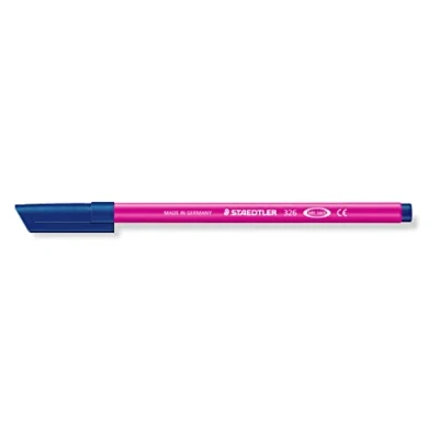 Abbildung von Staedtler 326 20 Fasermaler Noris Club, circa 1.0 mm, auswaschbar, 10 Stück im Kartonetui, magenta