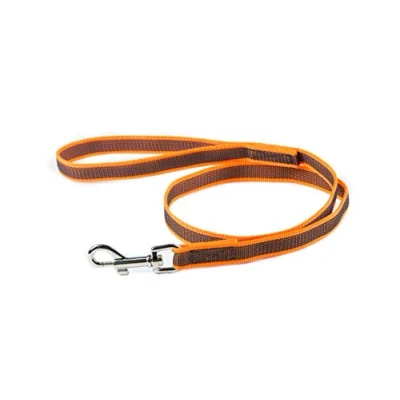 Abbildung von Julius K9 C&amp;amp G Leine,orange/grau,20mm/1m,mit Griff,max 50kg