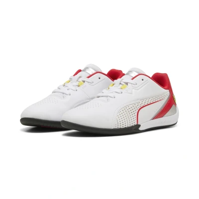 Abbildung von Puma Scuderia Ferrari HP Drift Cat 11 Sneakers Teenager Schuhe Für Kinder Mit Plain White Größe: 37