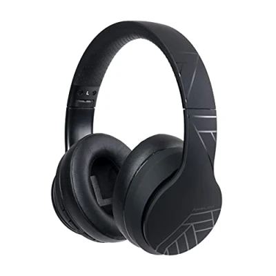 Abbildung von PowerLocus P6 Bluetooth Kopfhörer Over Ear, Ear Kabellos mit Super Bass, 40Std. Spielzeit,Mikrofon,Voice Assistant, Passiv Noise Cancelling für iPhone,Samsung,iPad,PC,Laptop,TV Schwarz