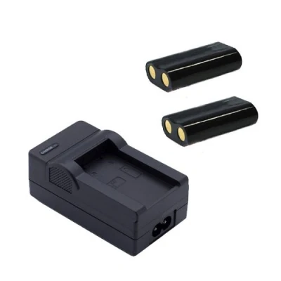 Abbildung von 2X Ersatz Akku CR V3 + Ladegerät für Olympus C3000 C3040 C 3000 3030 3030Z 3040 3040Z 4000