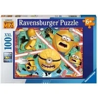 Abbildung von Ravensburger Puzzle 100 Teile Kinder XXL Minions Despicable Me 4 12001062, Puzzleteile