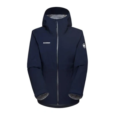 Abbildung von Mammut Guide Hooded Hardshelljacke, Damen, Größe: XXL, Marine