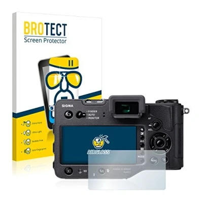 Abbildung von BROTECT Schutzglas für Sigma SD Quattro H Schutzfolie Panzer Folie Glas [Extrem Kratzfest 9H, Anti Fingerprint, Ultra Transparent]