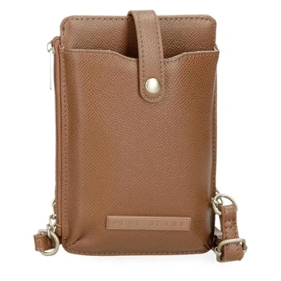 Abbildung von Pepe Jeans Elia Gepäcktasche für Damen, braun, Talla única, Umhängetasche