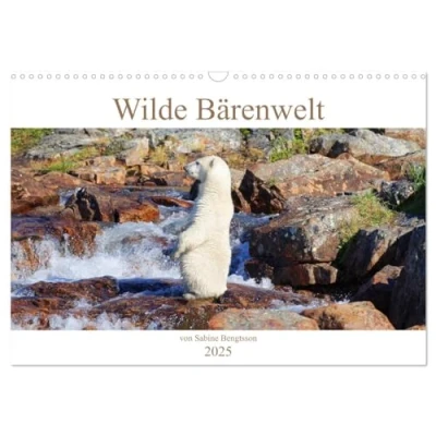 Abbildung von Wilde Bärenwelt (Wandkalender 2025 DIN A3 quer), CALVENDO Monatskalender