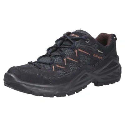 Abbildung von Lowa Sirkos EVO Hikingschuh, Herren, Größe: 41.5, Navy braun Schuhe