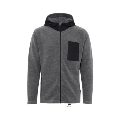Abbildung von Indicode Jeans Idwilmot Fleecejacke, Herren, Größe: Small, Black