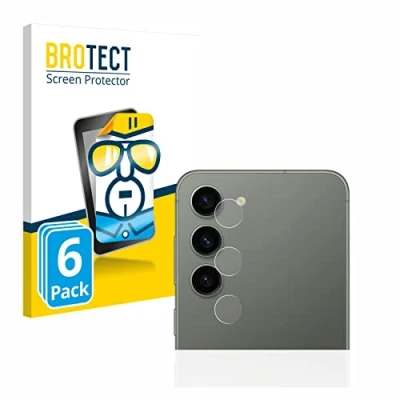 Abbildung von BROTECT (6 Stück Schutzfolie für Samsung Galaxy S23 (NUR Kameraschutz) Displayschutz Folie Ultra Klar