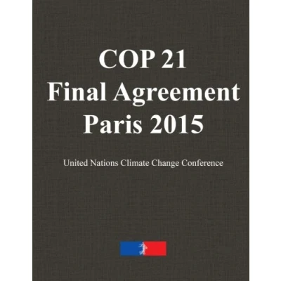 Abbildung von COP 21 final agreement Paris 2015: 2015 United Nations Climate Change Conference
