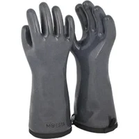 Abbildung von Moesta BBQ Grillhandschuhe HeatPro Hitzehandschuhe Grillhandschuh Silikon Grill + Haushalt, hitzebeständig, Maschinenwäsche, hygienisch, Softies Innenfutter