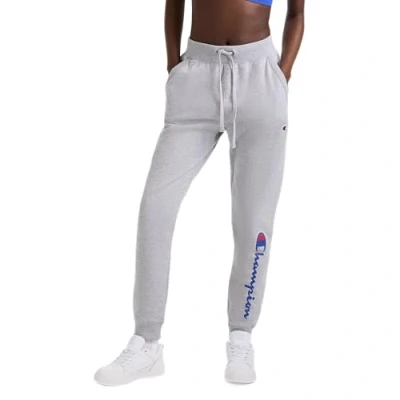 Abbildung von Champion Damen, Powerblend, Fleece Joggers, Comfortable Pants for Women, 29&quot; (Plus Hose, Grau, S