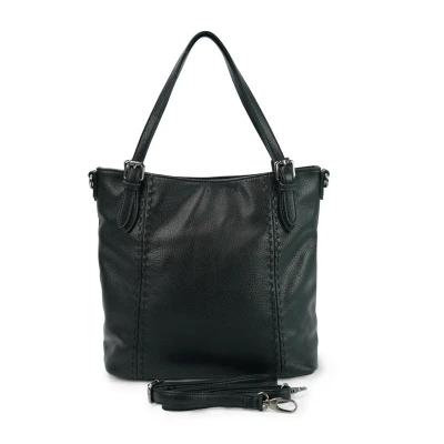 Abbildung von Harpa Lugana Shopping Bag, Damen, Größe: One Size, Jet black