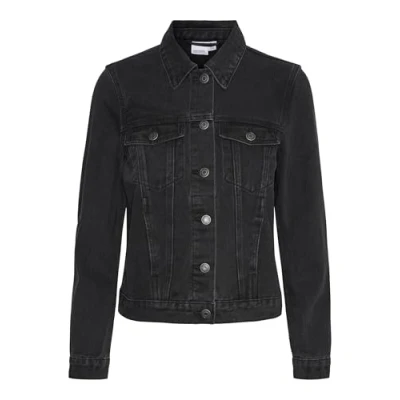 Abbildung von Vero Moda Vmzorica Jeansjacke, Damen, Größe: Small, Black