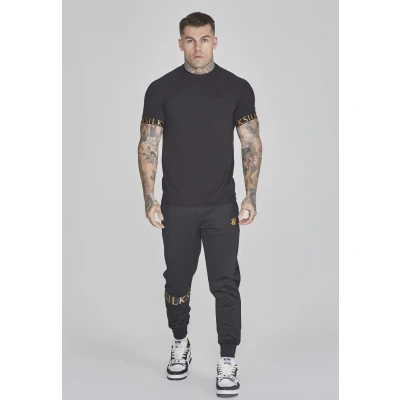 Abbildung von Siksilk TECH Tshirt basic, Herren, Größe: Small, Black