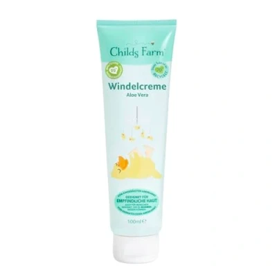 Abbildung von Childs Farm Babywindelcreme 100 ml Aloe Vera Geeignet für Neugeborene mit trockene, empfindliche und auch zu Neurodermitis neigende Haut