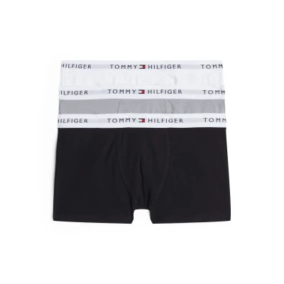 Abbildung von Tommy Hilfiger Trunk 3 PACK Panties für Kinder, Größe: 140 152, Black/ant silver/white