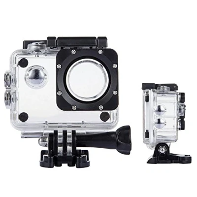 Abbildung von TEKCAM Wasserdichte Schutzhülle für Action Kamera, Unterwasser Schutzhülle, kompatibel mit Akaso EK7000 V50 Elite/Remali CaptureCam/Apexcam/Vemont/SJCAM/HLS/Jadfezy/Xilecam/Wolfang GA300 Kamera