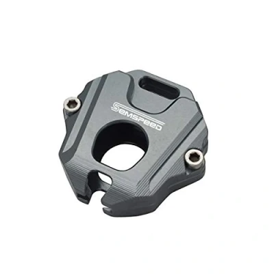 Abbildung von LongGreat Motorrad SchlüSsel HüLle GehäUse Bedeckung Schlüsselkasten Schutzhülle für Honda NC750X NC700X NC700S NC750S CB650F CBR650F CB650? CBR650R (Grau)