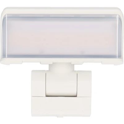 Abbildung von Brennenstuhl LED Strahler WS 2050 W/LED Außenstrahler 20W (1680lm, IP44, 3000K, warmweiße Lichtfarbe, Strahlerkopf horizontal und vertikal schwenkbar) weiß