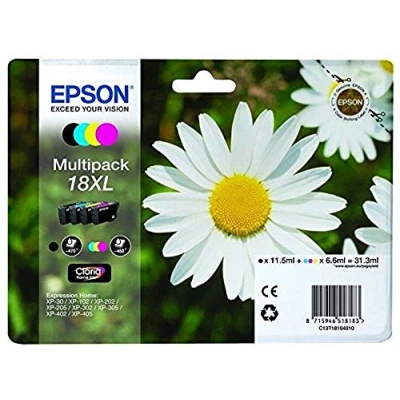 Abbildung von Kompatibel Rabattpaket! Epson 18XL 2 x 4 farben BK C M Y 88 ml