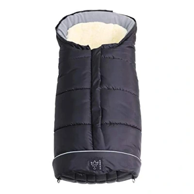 Abbildung von Thermo Fußsack Sheepy II mit Lammfelleinlage für Kinderwagen, Buggy
