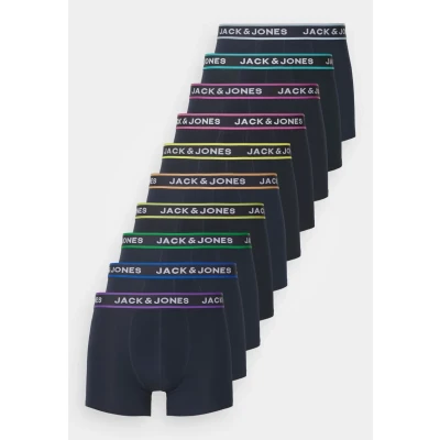 Abbildung von Jack &amp; Jones Jaclime Solid Trunks 10 PACK Panties, Herren, Größe: XL, Navy blazer