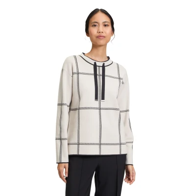 Abbildung von Betty Barclay Strickpullover, Damen, Größe: 36, Patch beige grey