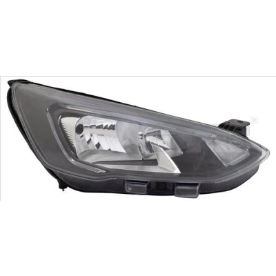 Abbildung von TYC 20 16704 26 9 Scheinwerfer links H7/H1, LED mit Tagfahrlicht für Rechtsverkehr Elektromotor, ohne FORD: Focus Mk4 Turnier
