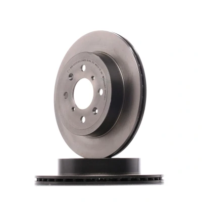 Abbildung von BREMBO COATED DISC LINE 09.9728.11 Bremsscheibe 253 17 4 innenbelüftet beschichtet mit Schrauben SUZUKI: Wagon R+ II Schrägheck, IGNIS 2