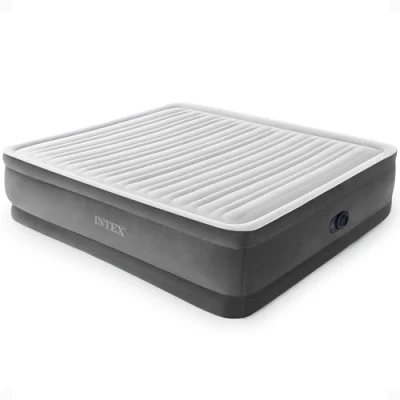 Abbildung von Intex Dura Beam Plus Series Luftmatratze mit integrierter Pumpe, Kingsize Bett