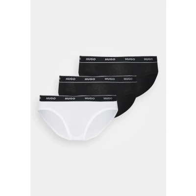 Abbildung von HUGO Triplet Brief Stripe 3 PACK Slip, Damen, Größe: XS, Open miscellaneous