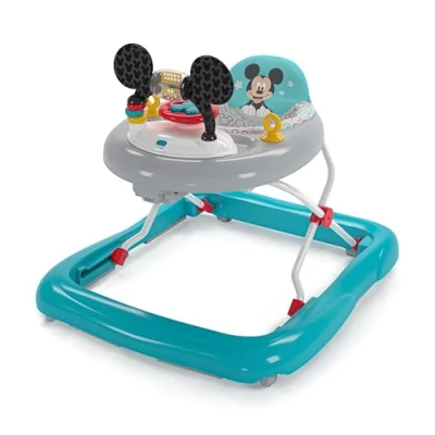 Abbildung von Bright Starts Lauflernhilfe MICKEY MOUSE Tiny Trek™ Walker, Original Bestie™, 2 in 1 mit Licht und Sound