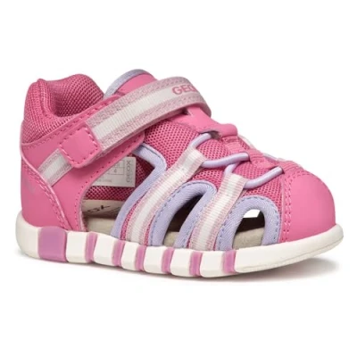 Abbildung von Geox Baby Mädchen B IUPIDOO Gir Sandal, Dk Pink/Lilac, 24 EU