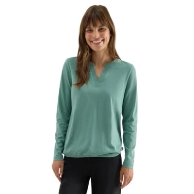 Abbildung von Cecil IM LOOK Langarmshirt, Damen, Größe: Small, Grün
