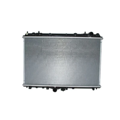 Abbildung von THERMOTEC D75001TT Kühler, Motorkühlung Aluminium, Kunststoff für Fahrzeuge mit/ohne Klimaanlage 400 659 22 Schaltgetriebe Kühlrippen gelötet