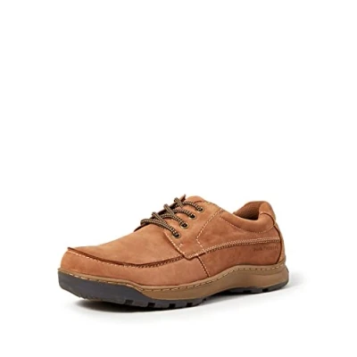 Abbildung von Hush Puppies Herren Tucker Derbys, Braun (Tan Nubuck Tan), 43 EU