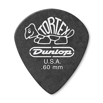 Abbildung von JIM DUNLOP Plektrum Tortex Pitch Black Jazz III 0,60mm 72 Stück