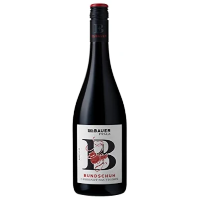 Abbildung von Emil Bauer „Bundschuh“ Cabernet Sauvignon, Trockener Rotwein aus der Pfalz (1 x 0.75l)