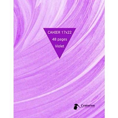 Abbildung von Cahier 17x22 48 Pages Violet: Petit Format Grands Carreaux de Brouillon Premier Prix