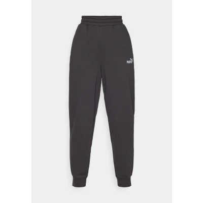 Abbildung von Puma ESS Small No. 1 Logo Comfort Hochgeschnittene Jogginghose Damen Mit Plain Black Größe: S