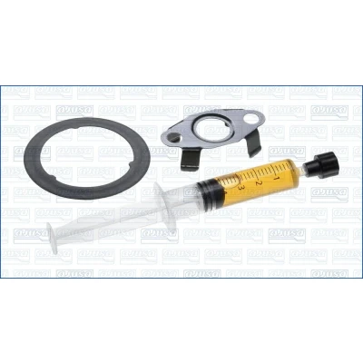 Abbildung von AJUSA JTC11862 Montagesatz, Lader with studs, syringe oil mit Dichtungen Montageanleitung FORD: Tourneo Connect, C Max