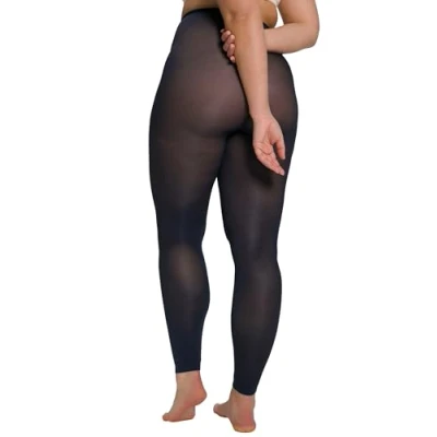 Abbildung von Ulla Popken Leggings Strümpfe, Damen, Größe: 48/50, Dunkelblau