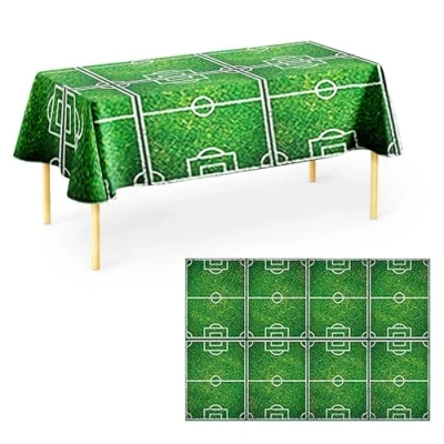 Abbildung von Fußball Tischdecke Party 130x180 cm