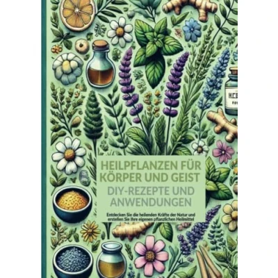 Abbildung von Heilpflanzen für Körper und Geist: DIY Rezepte Anwendungen: Entdecken Sie die heilenden Kräfte der Natur erstellen Ihre eigenen pflanzlichen Heilmittel