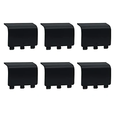 Abbildung von Mcbazel Lot 6 Ersatz Batterieabdeckung für Xbox Serie S/X Controller (NICHT One/Elite 1&amp;2 Controller) Schwarz