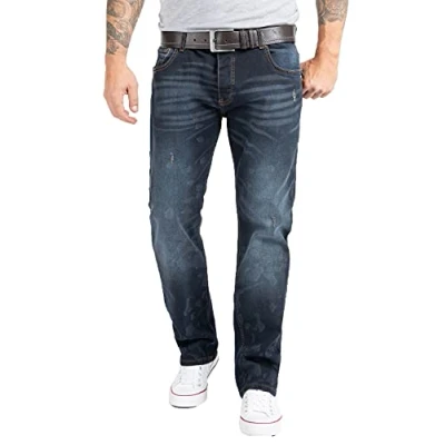 Abbildung von Rock Creek Regular fit Jeans Herren Stonewashed Denim RC 2269