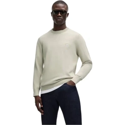 Abbildung von BOSS Kanovano Strickpullover, Herren, Größe: Medium, Light beige two