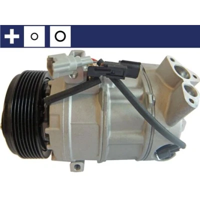 Abbildung von MAHLE ORIGINAL ACP 1295 000S Kompressor DCS17 12 PAG 46 R 134a mit Dichtring RENAULT: LAGUNA 3 Grandtour, 3, NISSAN: X Trail