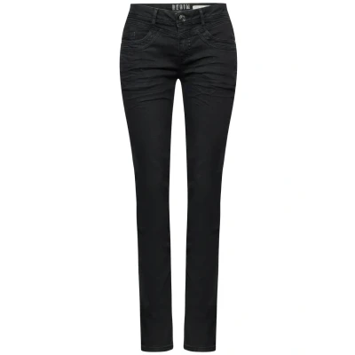 Abbildung von Street One Jeans Slim Fit, Damen, Größe: 26x30, Schwarz